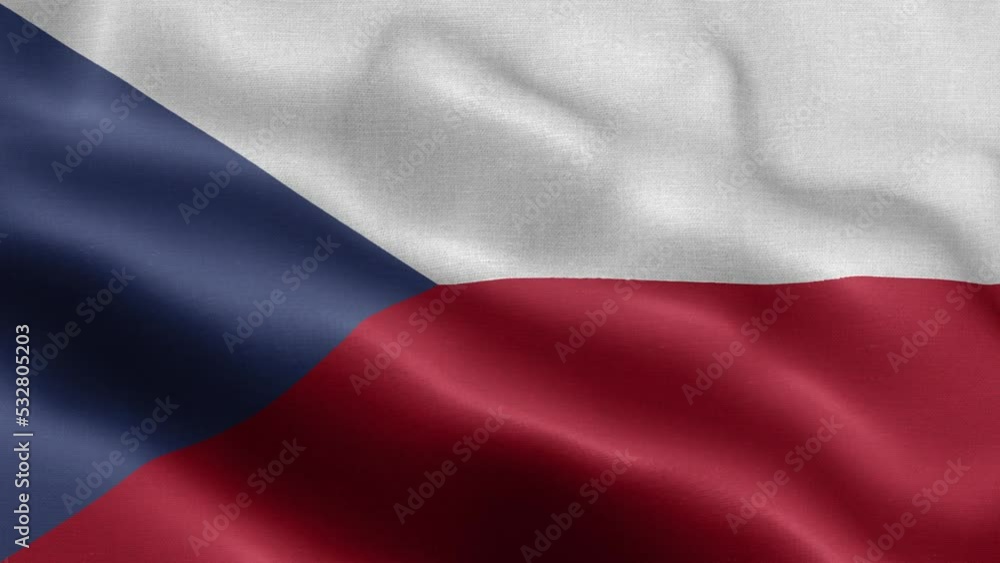 Flag Of Czech Republic - Czech Republic Flag High Detail - National flag Czech Republic wave Pattern loopable Elements - Fabric texture and endless loop - Seamless loop - Highly Detailed Flag Flag Of Czech Republic - Czech Republic Flag High Detail - National flag Czech Republic wave Pattern loopable Elements - Fabric texture and endless loop - Seamless loop - Highly Detailed Flag