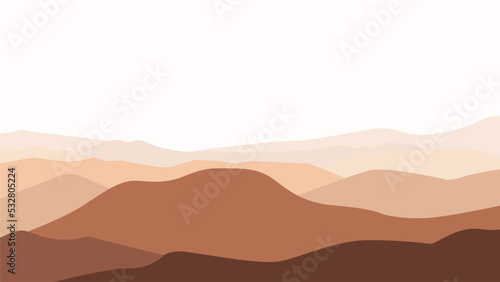 neutral color mountain background