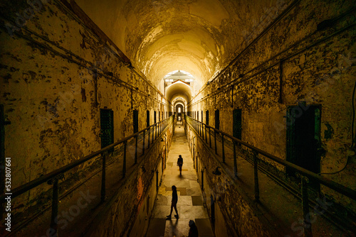 old abandoned prison