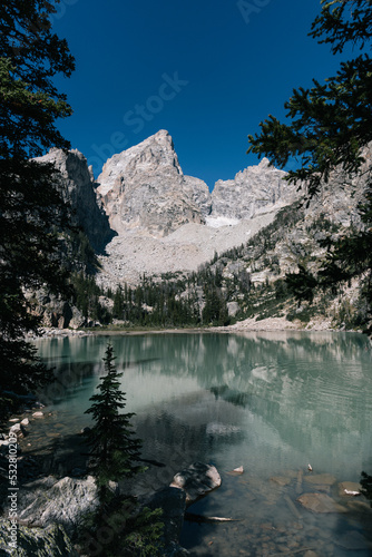 lake in the mountains