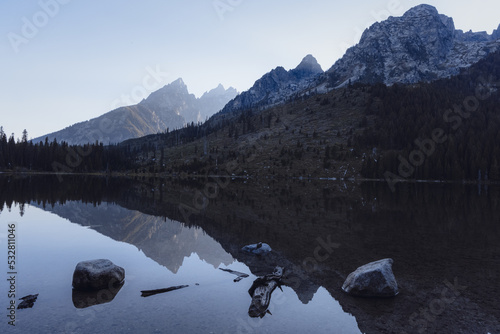 lake in the mountains