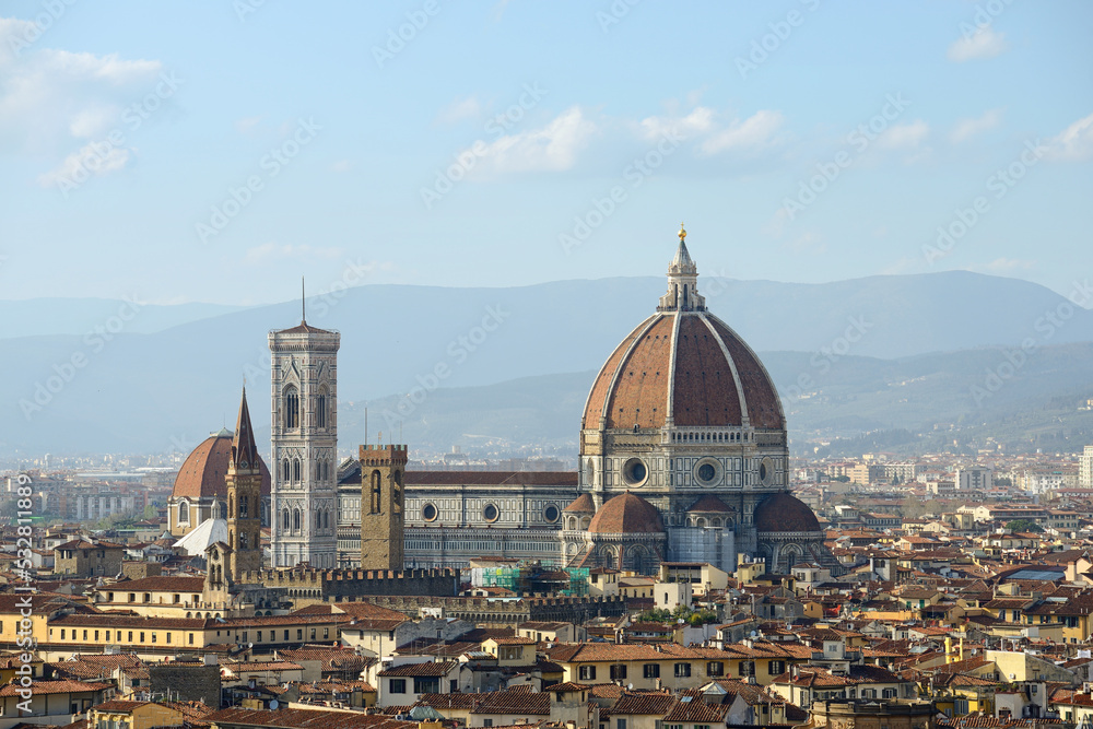 Beautiful medieval town in Tuscany, Florence