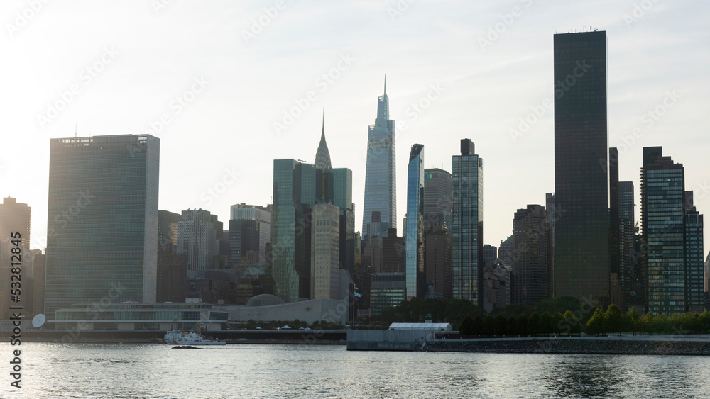 Obraz premium Manhattan skyline from Brooklyn