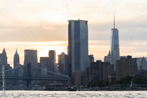 Manhattan skyline from Brooklyn