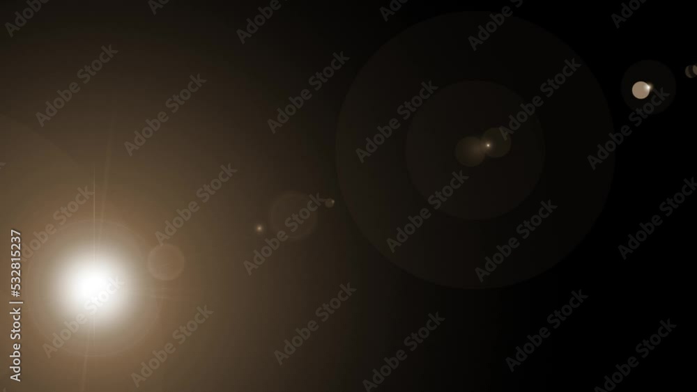 Lens Flare 105mm Prime