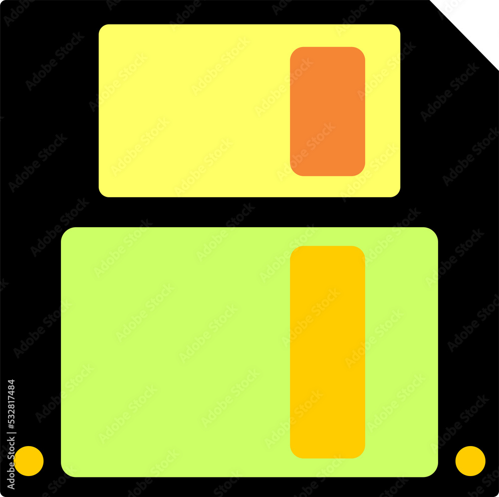 illustration of an background with exclamation mark