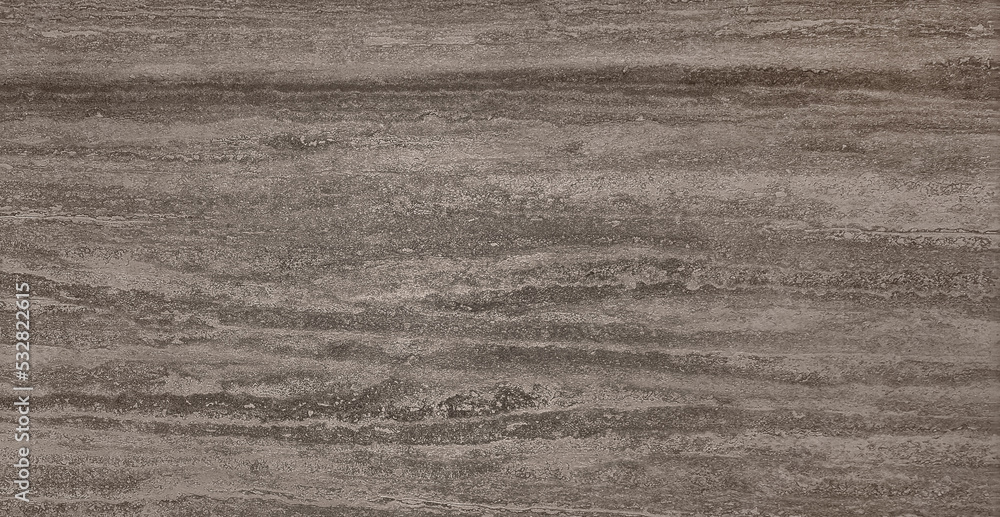 Obraz premium natural travertine marble stone slab texture use as background. luxury breccia travertine marble in brown color use in interior finishing work. Italian slab marble for ceramic granite tiles texture.