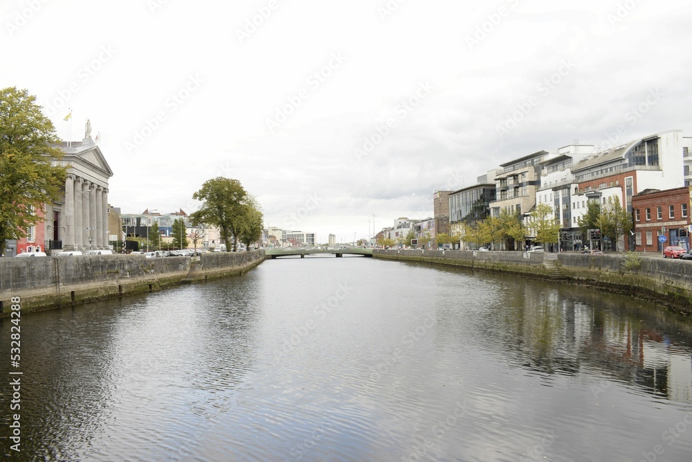 canal and houses