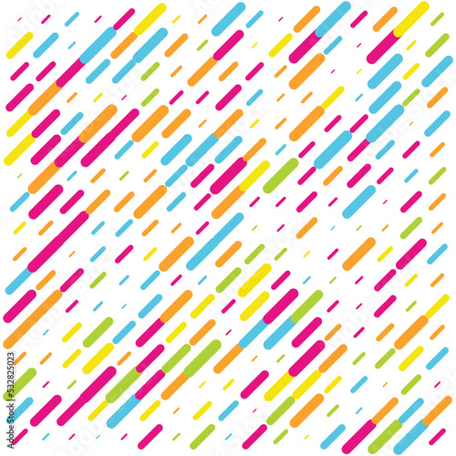 Abstract colorful lines, halftone pattern background. Vector illustration.