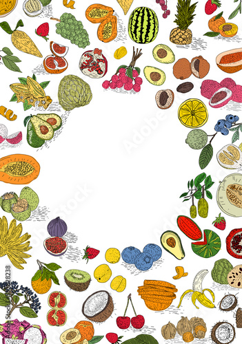 Hand drawn Fruit. Suitable for websites  Social media and layouts  Stickers  Banners  Art and collages  General use cases. png.