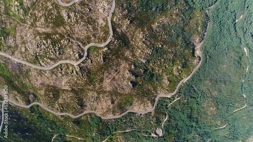 Wallpaper Mural Aerial Mountain Road Torontodigital.ca