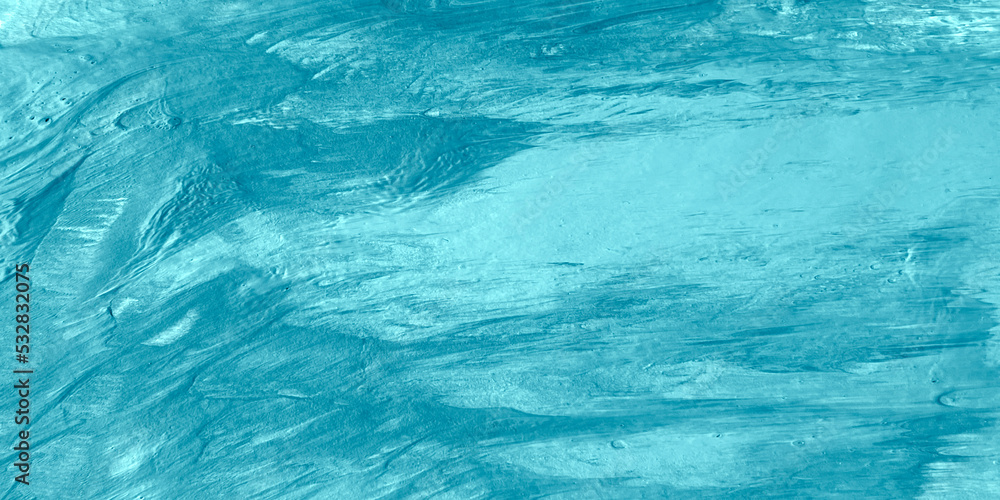smeared paint texture wide in turquoise blue-green smeared paint texture wide in turquoise blue-green