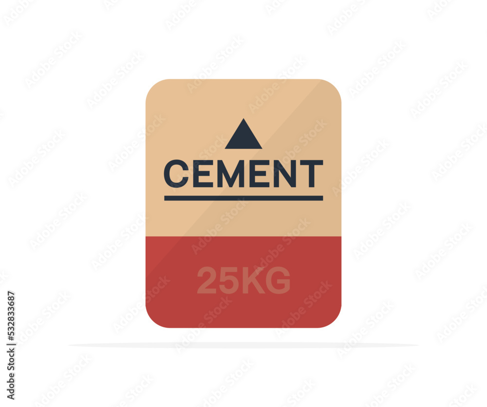 Cement bag, package design, logo design. Production warehouse with bags. Paper Sacks Cement Bag vector design and illustration.
Cement bag, package design, logo design. Production warehouse with bags. Paper Sacks Cement Bag vector design and illustration.