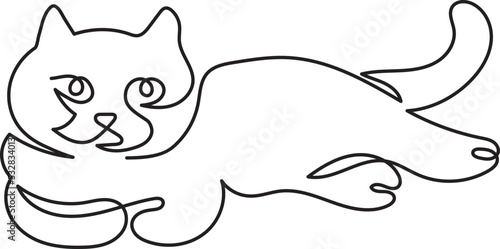 british shorthair cat breeds animal pet minimal outline art