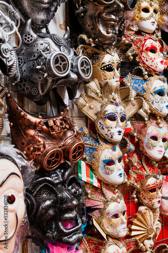 Venice carnival mask for masquerade in Venezia, Italy © Lucia