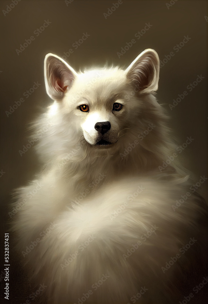 white dog white dog