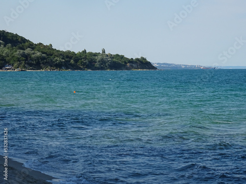 Nice summer view from Varna in Bulgaria 