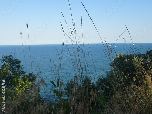 Nice summer view from Varna in Bulgaria 