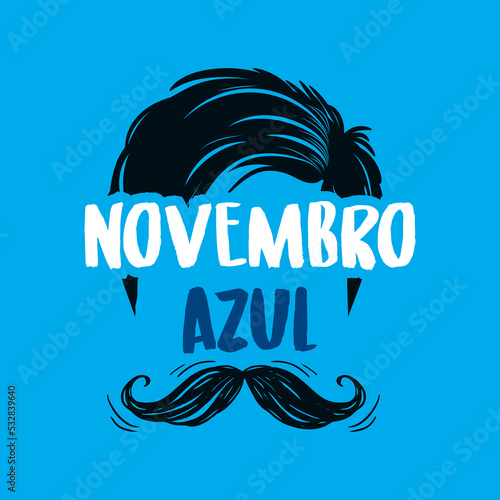 Novembro Azul - Identidade visual pronta para economizar seu tempo. Baixe e aproveite