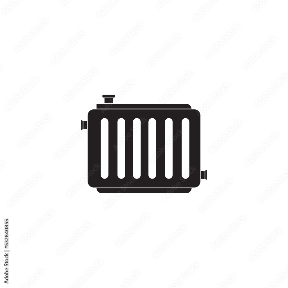 radiator icon logo vector design template radiator icon logo vector design template