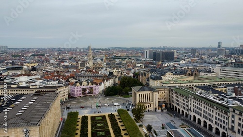 drone photo brussels Belgium europe