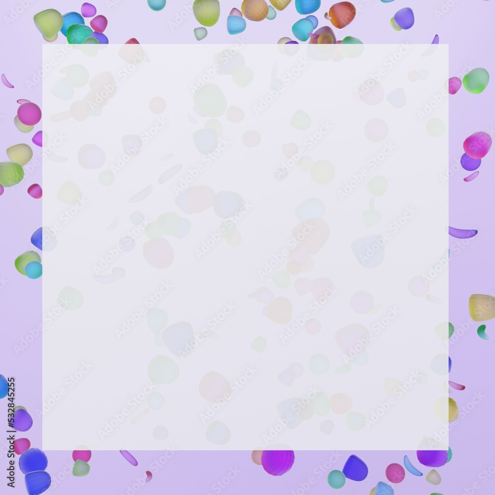 Colorful gummy candy falling (3D rendering) Colorful gummy candy falling (3D rendering)
