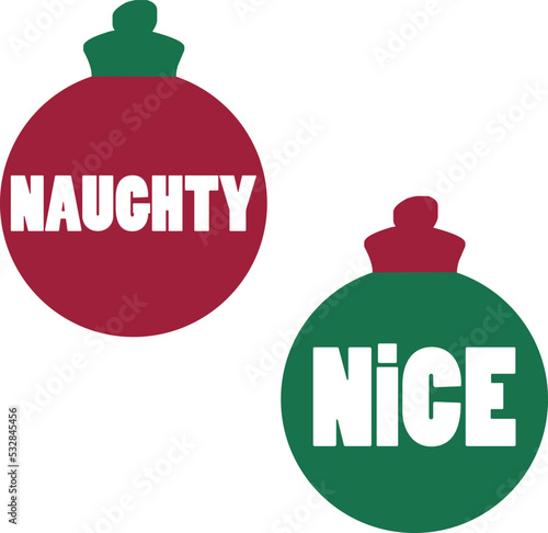 Naughty 'N Nice Holiday Ornaments