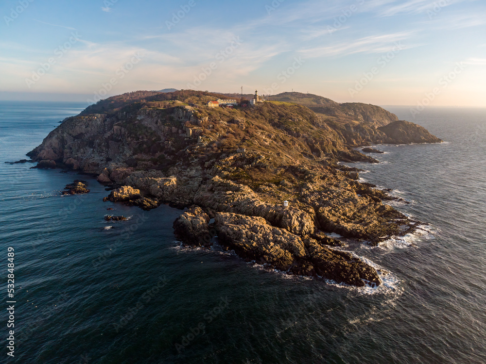 Φωτογραφία Aerial view of Kullaberg Peninsula which is one of the most beautiful locations in Southern Sweden