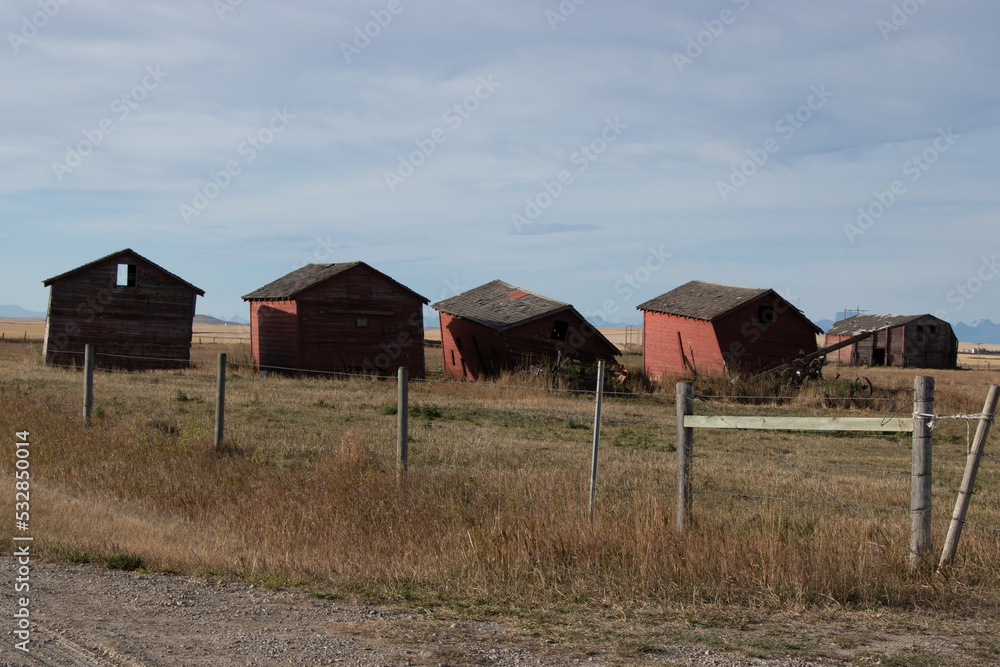 A drive in Cardston County Alberta Canada A drive in Cardston County Alberta Canada