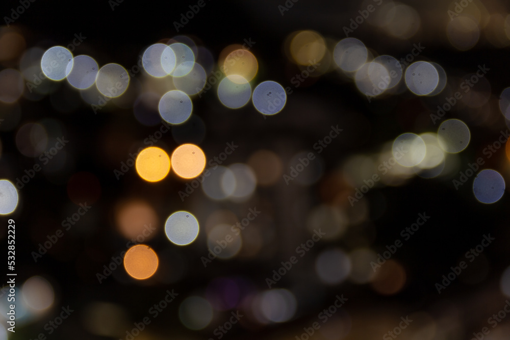 Bokeh Nocturno de la comunidad Vidigal, Rio de Janeiro - Brasil Bokeh Nocturno de la comunidad Vidigal, Rio de Janeiro - Brasil
