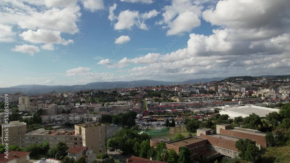 Panorama of the city of Braga, Portugal Panorama of the city of Braga, Portugal
