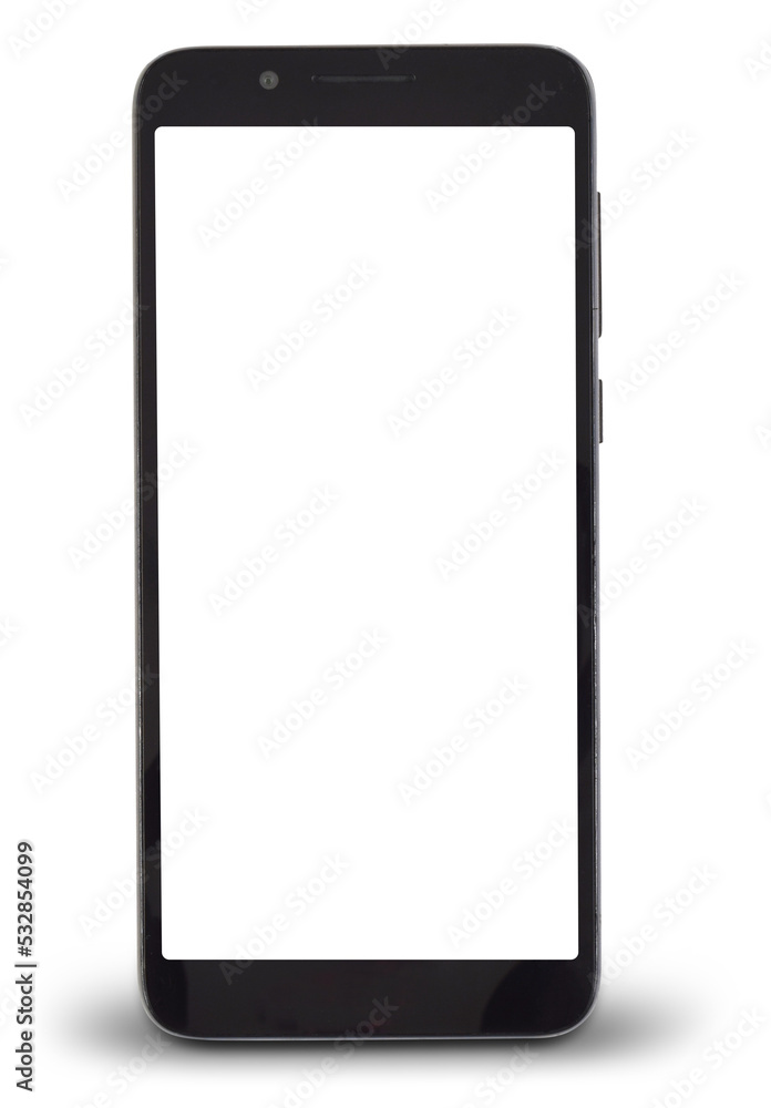 Smart Phone Isolated from the Background Smart Phone Isolated from the Background