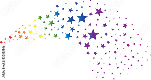 Star dust graphic design sparkling