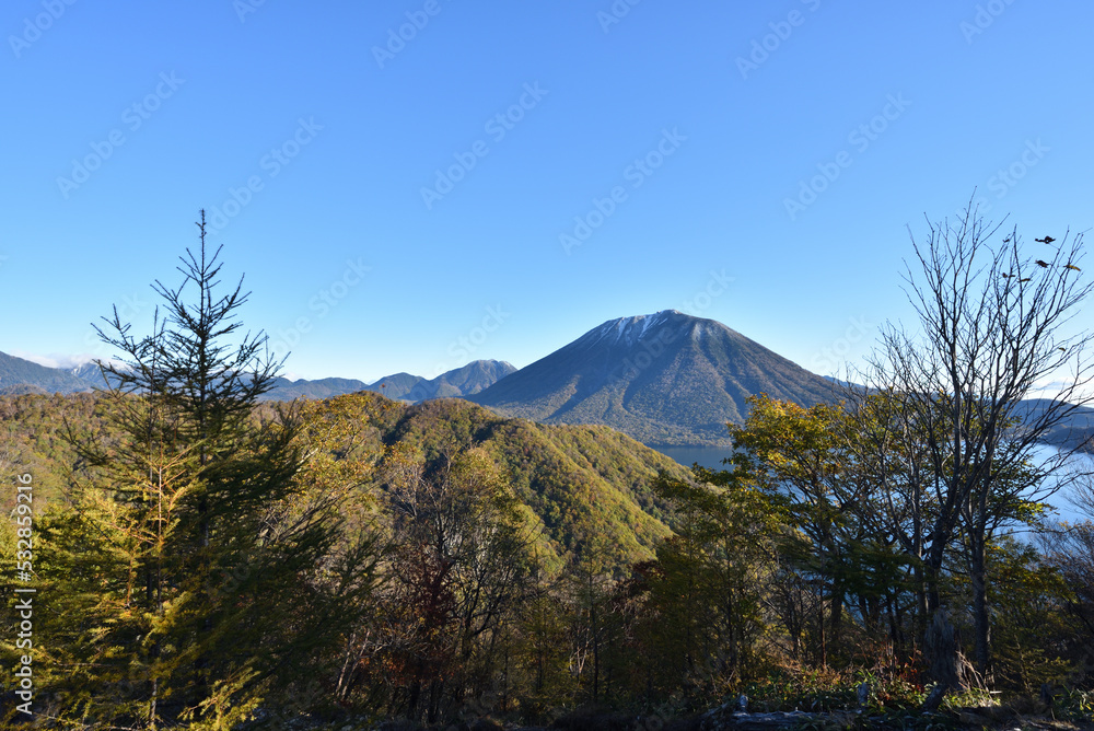 Climbing mountains in Autumn, Nikko, Tochigi, Japan 