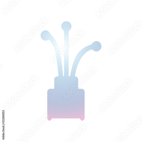 Illustration Vector graphic of 3d cable icon template