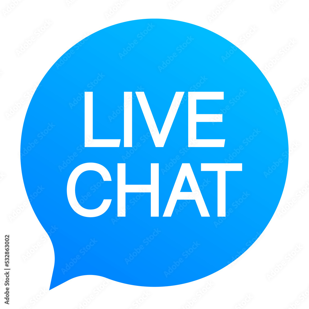 live chat speech bubbles concept. stock illustration. live chat speech bubbles concept. stock illustration.
