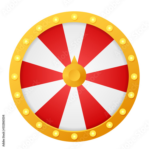 Roulette 3d fortune. Wheel fortune for game and win jackpot. Online casino concept. Internet casino marketing. stock illustration.