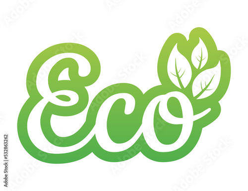 Eco icon, label. Organic tags. Natural product element. stock illustration.