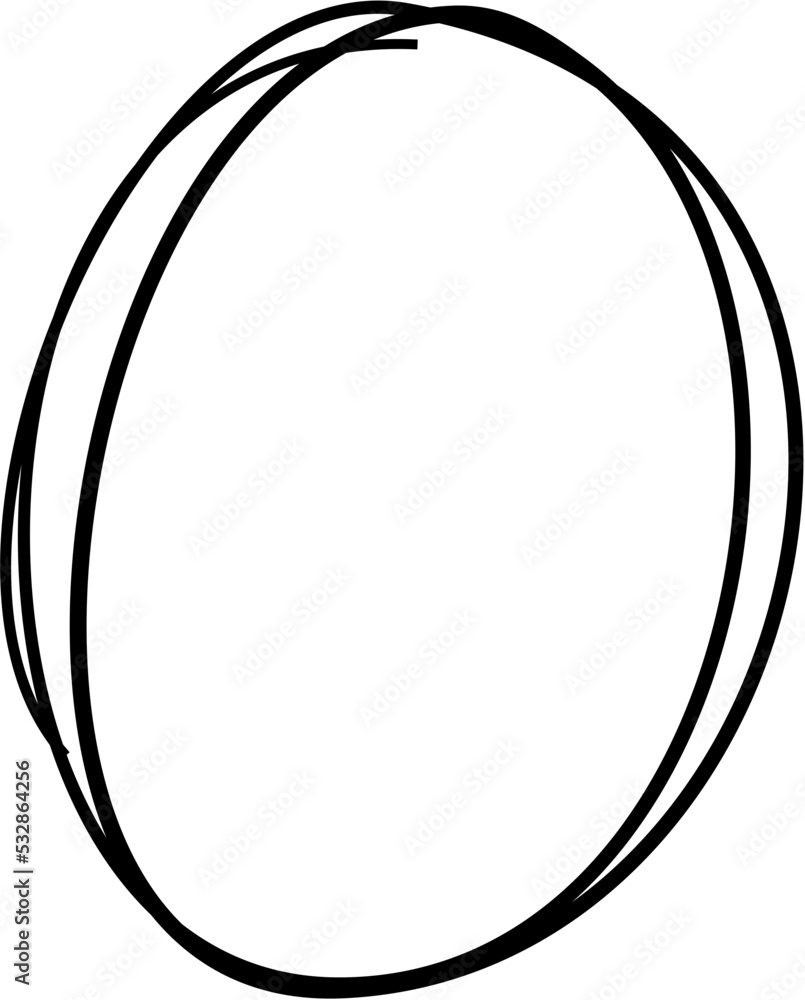 Hand Drawn Scribble Circle Sketch Hand Drawn Scribble Circle Sketch