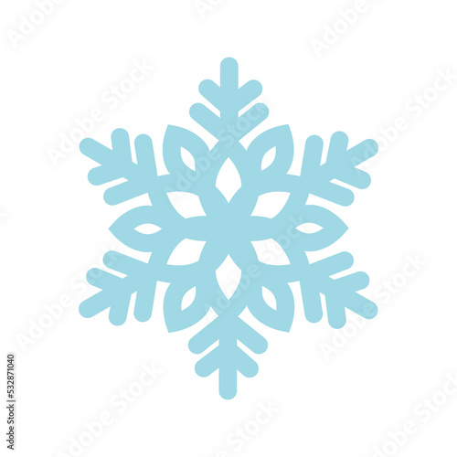 blue snowflake illustration photo