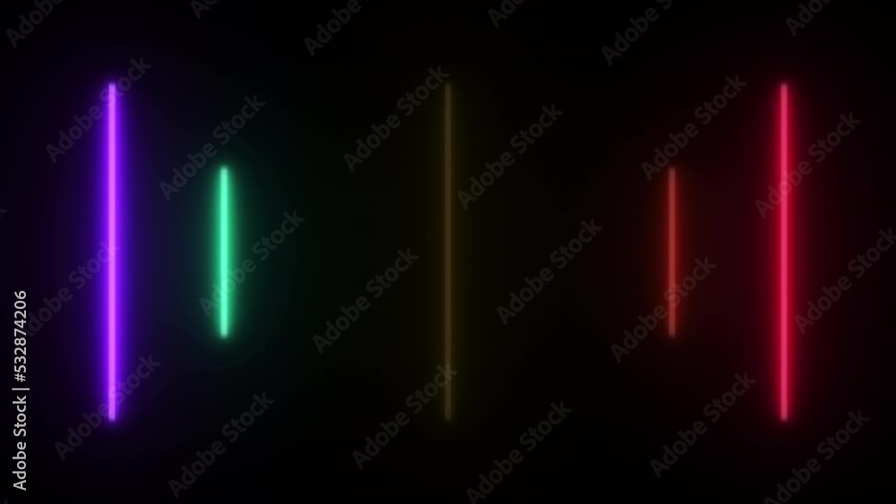 Concept 95-N1 Animated abstract neon light with led light effect and flickering pattern. Concept 95-N1 Animated abstract neon light with led light effect and flickering pattern.