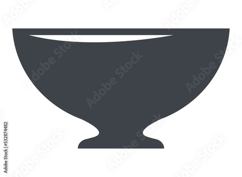 bowl kitchen utensil silhouette
