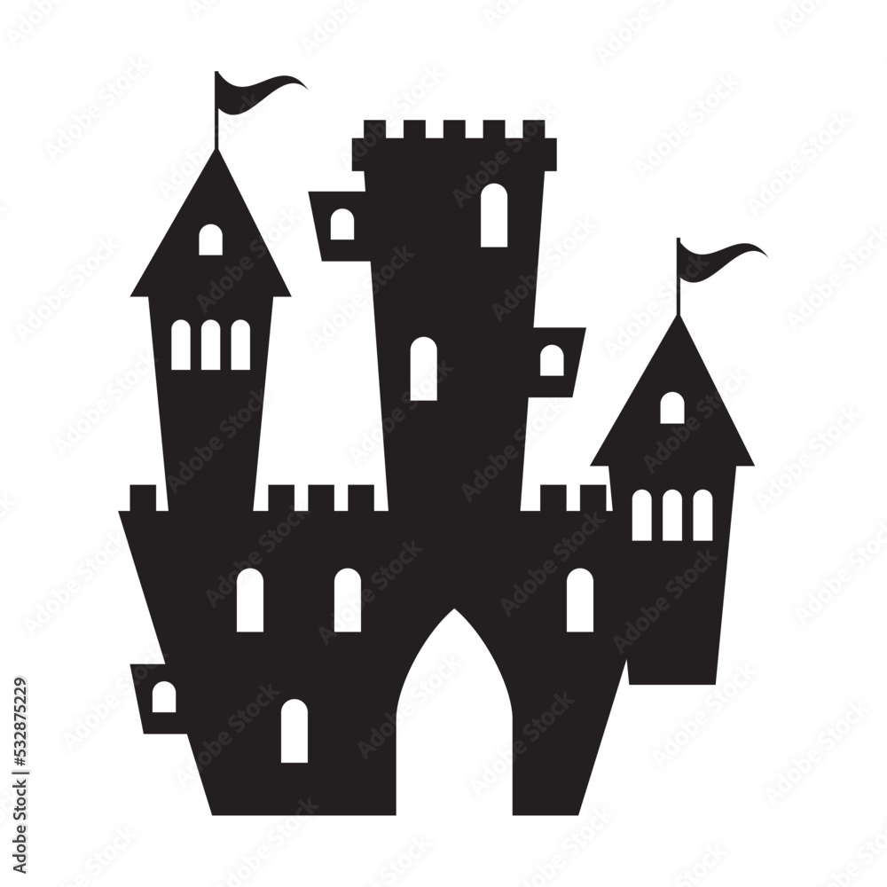 halloween black castle