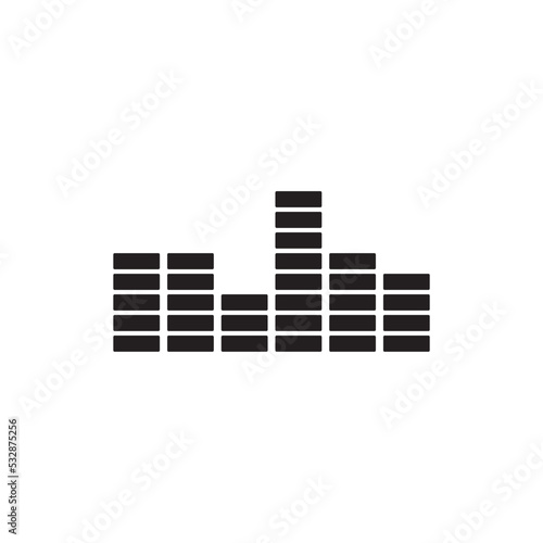 equaliser icon , stereo icon vector