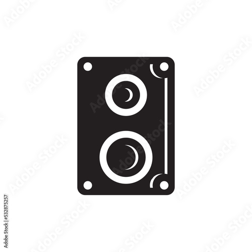 stereo icon , speaker icon vector