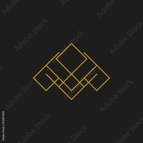 Modern Geometric Logo Design