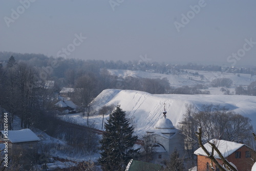 Vyatichi settlement near St. Nicholas Chernoostrovsky Convent photo