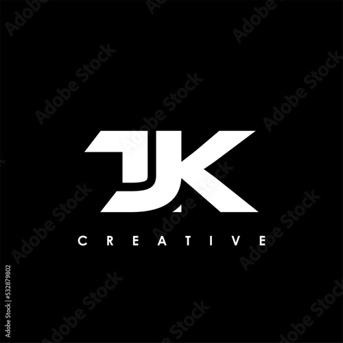 TJK Letter Initial Logo Design Template Vector Illustration photo