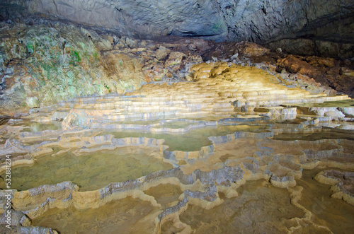 Akiyoshido Cave is located in the eastern area of Mine city, Yamaguchi Prefecture, 100-200m under Akiyoshidai, is Japan's largest limestone cave.