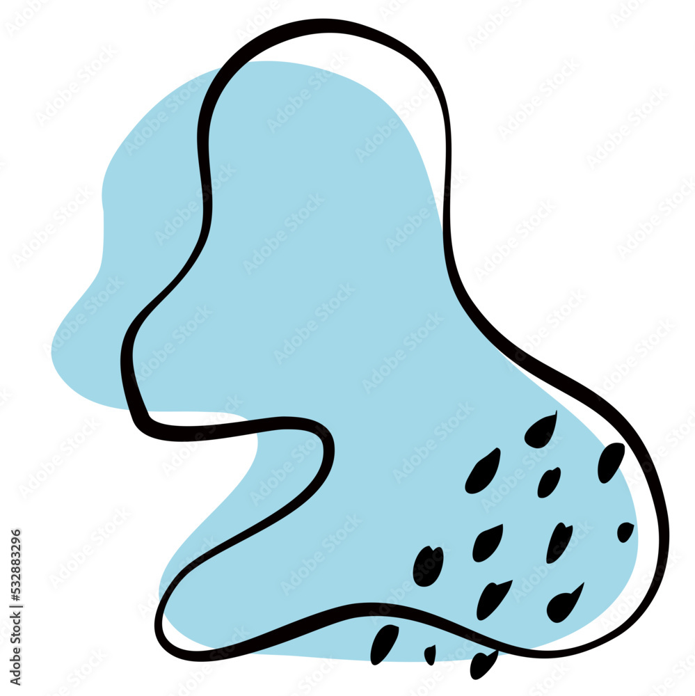 modern irrengular blob shape modern irrengular blob shape